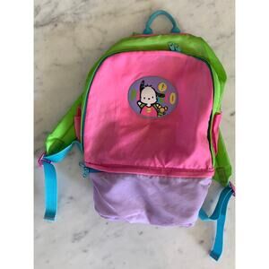 Vintage Color Block Sanrio Pochacco Backpack